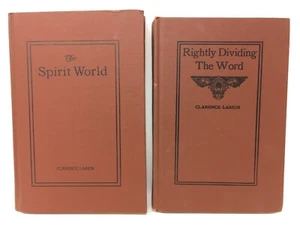 The Spirit World AND Rightly Dividing the World by Clarence Larkin - Hardcovers - Picture 1 of 10