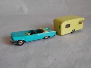 Chrysler New Yorker serie plástico Norev vintage + Digue caravana panoramique 14 - Imagen 1 de 9