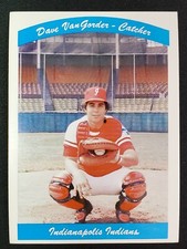 1980 Indianapolis Indians #8 Dave VanGorden M1
