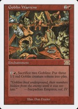 Goblin Warrens 6th Edition NM Red Rare MAGIC THE GATHERING MTG CARD ABUGames