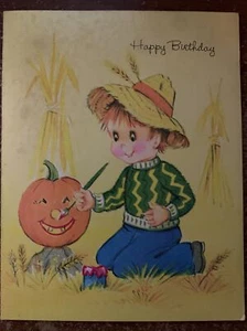 vintage geburtstagskarte unbenutzt - Bild 1 von 4