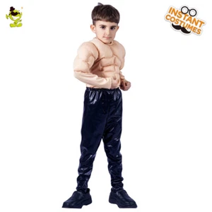 Costume cosplay uomo muscolo fresco bambino ragazzi vestire muscoli forti top per festa - Foto 1 di 4