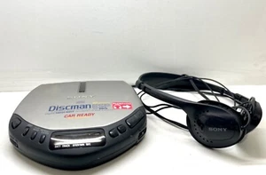 Sony Discman Cd Player With Headphones Vintage Walkman Sony D-E307CK Work Great! - Picture 1 of 5