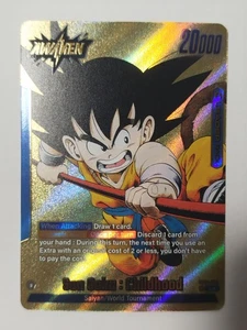 Dragon Ball Fusion World Manga SB01 TCG Son Goku : Childhood ( Gold ) FB06-25 - Foto 1 di 10