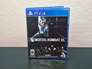 PS4 Mortal Kombat XL Game (2016) CIB Complete + Manual Fighting Near Mint Disc - Picture 1 of 3