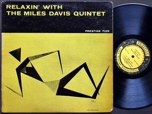 MILES DAVIS Quintet Relaxin' LP PRESTIGE 7129 US 1958 MONO W.50th John Coltrane - Picture 1 of 2