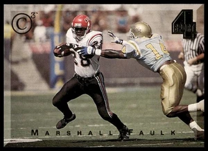 1994 Classic #C1 Marshall Faulk C3 Collector's Club Indianapolis Colts NM+ - Picture 1 of 2