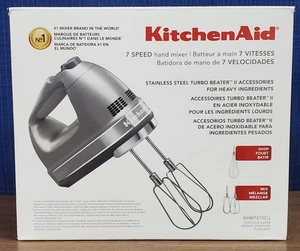 KitchenAid KHM926CU 9-Speed Handheld Mixer - Contour Silver - Picture 1 of 14