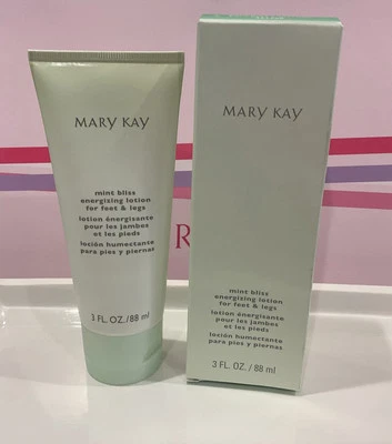Mary Kay - Loción Energizante Bliss Como Nueva para Pies y Piernas con CALCETINES DIFUSOS GRATIS - NUEVO EN CAJA Foto 1 de 4