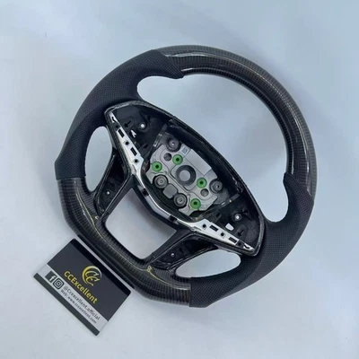For 2016-2020 Cadillac CT6 platinum XT5 Custom Real Carbon Fiber Steering Wheel - Image 1 of 4
