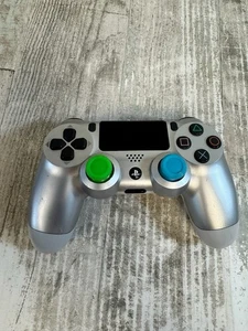 Sony PlayStation 4 PS4 DualShock 4 Wireless Controller Silver White - Tested - Picture 1 of 6