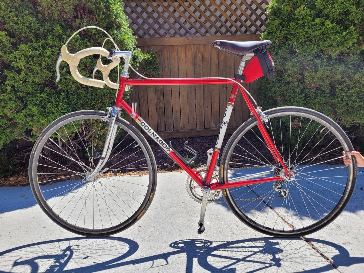 ビンテージ パーツ搭載のおしゃれな6段変速クロスバイク 700x28c