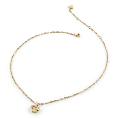 GUESS Schmuck Damen-Halskette mit Herz Goldfarben JUBN05463JWYGT/U - Bild 1 von 2