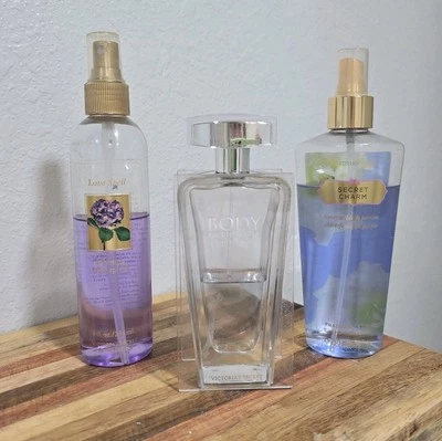 Victoria's Secret y2k 批量香水 身体,爱情拼写,秘密小饰品 怀旧  — 第 1/4 张图片