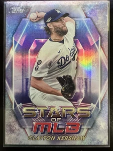 2023 Topps Series 2 - Stars of MLB #SMLB-31 Clayton Kershaw - Picture 1 of 2