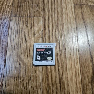 Metal Gear Solid 3D: Snake Eater (Nintendo 3DS) - Solo cartucho - Probado Foto 1 de 2