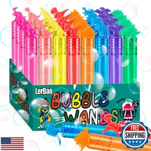 32 Pcs 8 Style Bubbles Party Favors for Kids, Mini Star Bubble Wand Bulk in G - Picture 1 of 5