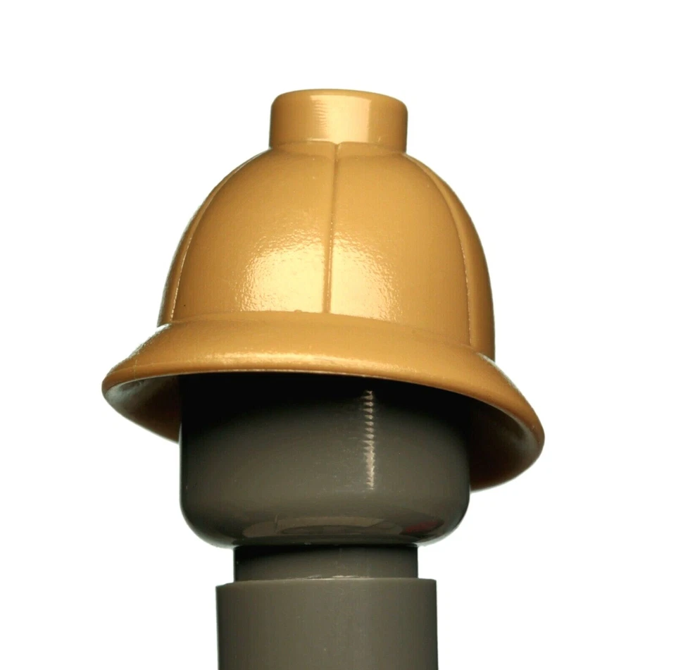 NUEVO LEGO - Tocado - Ciudad - Casco Pith Bronceado Oscuro x 1 - Henry Jones Sr. Foto 1 de 1