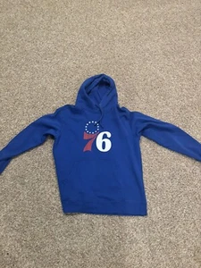 Fanatics NBA Philadelphia 76ers Basketball blau Sweatshirt Hoodie Herren Large - Bild 1 von 2
