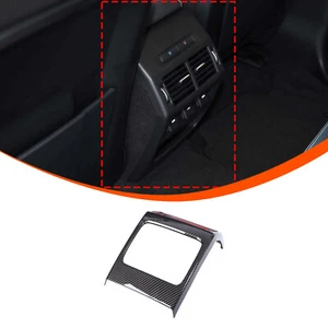 Rear Air Outlet Vent Cover For Land Rover Discovery Sport 2020+ABS Carbon Trim - Picture 1 of 9