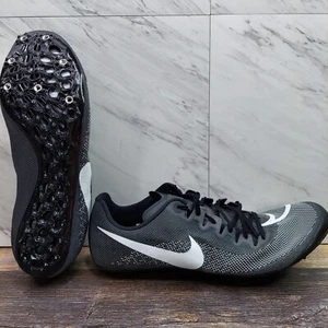 Nike Zoom JA Fly 4 Men's Track Sprint Shoes Black White DR2741-001 Size 12 - Picture 1 of 11