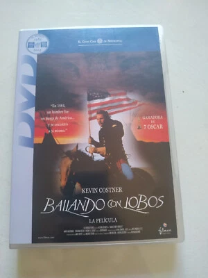 Dancing with Wolves Kevin Costner Mary Mcdonnell- DVD Region 2 Spanish English - Image 1 of 4