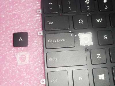 SINGLE KEY CAP+CLIP FOR DELL INSPIRON 15 5567 3NVJK PK131Q04B00 MODEL: SN8251BL - Image 1 of 3