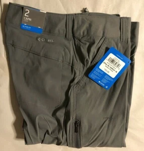 Columbia Women's Saturday Trail II Knee Pant, City Grey Size 2 x 18L, UPF 50 - Picture 1 of 12