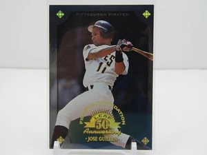 JOSE GUILLEN 1998 LEAF FRACTAL FOUNDATION PARALLEL #1146/3999! PITTSBURGH PIRATE - Picture 1 of 2