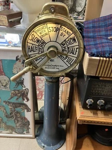 Bendix Engine Room Ship’s Telegraph 1940’s - Picture 1 of 2