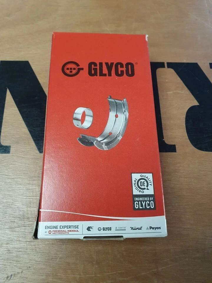 RENAULT 5 GT TURBO NUEVO CARCASA PRINCIPAL COJINETES DE MOTOR TAMAÑO GRANDE GLYCO 0,25 MM Foto 1 de 1