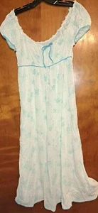 Vintage Gaymode JC Penney Lingerie Nightgown M 100% Nylon Semi Sheer Cottagecore - Picture 1 of 8