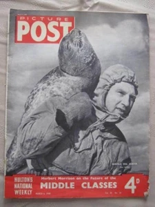 PICTURE POST - 6 MARCH 1948 - THE WINCHESTER BIBLE IS REBOUND - Picture 1 of 1