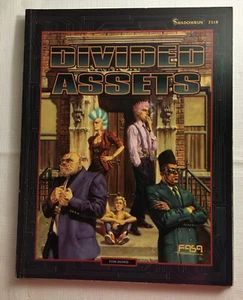 Vintage Shadowrun # 7318 " Divided Assets" von FASA - Bild 1 von 2