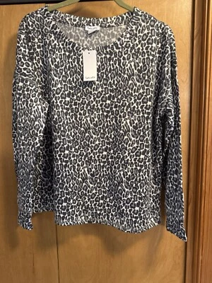 Espléndido Top Estampado Animal - Talla Grande, ¡NUEVO CON ETIQUETAS! Foto 1 de 4