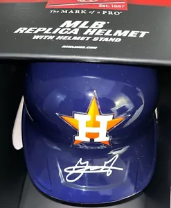 Yainer Diaz Astros Auto Signed Full Size Helmet Beckett Witness Hologram - Picture 1 of 1