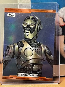 Star Wars Topps 2019 Chrome Legacy /25 Orange CA-2 - Picture 1 of 2