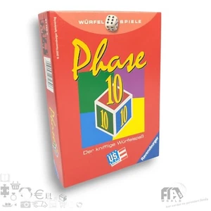 Ravensburger 271306 - Fase 10 🎲 Juego de dados US - Bestseller ⚡️Como nuevo - Imagen 1 de 7