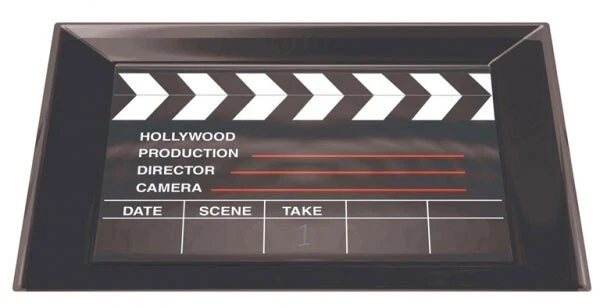 Hollywood - Movie Take Clapperboard - Serving Platter - Party ware - Image 1 of 1