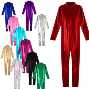 Girl Sportswear Workout Jumpsuit Performance Fancy Dress One Piece Costume Gym - Picture 1 of 81