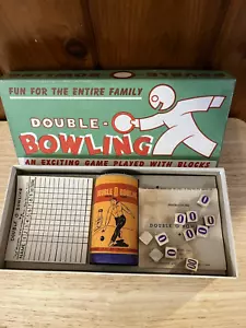 Vintage Retro Spiel 1945 DOPPEL-O-BOWLINGSPIEL, PAT MAFFEO Neu unbenutzt - Bild 1 von 11