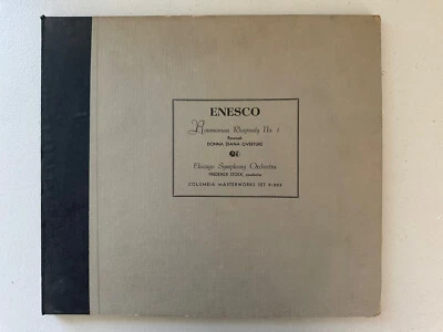Columbia MX-203 Enesco / Reznicek Roumanian Rhapsody No. 1 - Donna Diana...E/E+ - Image 1 of 4
