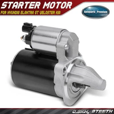 Motor De Arranque Para Hyundai Elantra Elantra GT Veloster Kia Forte5 0.9KW 12V CW 8T Foto 1 de 4