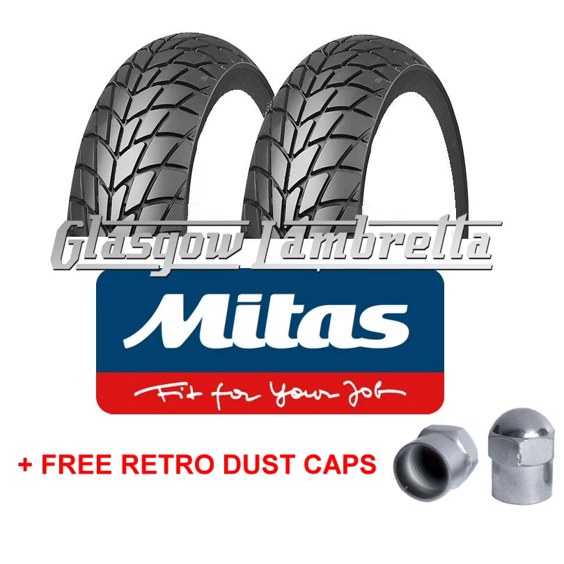 Mitas MC 20 MONSUM (sava) Scooter Tyre 350 X 10 51p TL MC20 LAMBRETTA Vespa LML