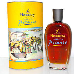 Hennessy Tribute to Picasso Cognac Cafe a Royan mit orig. Dose 0,35l. 40,0%vol.