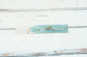 NOS Vintage Carded J.C. HIGGINS Fast Action Pike Leader No. 3263 June Bug Fishin - Picture 1 of 7