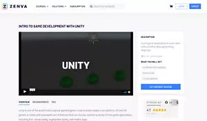Wprowadzenie do tworzenia gier z kluczem aktywacyjnym Unity numer seryjny - PC - Globalny - Zdjęcie 1 z 1