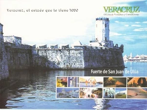 Fuerte de San Juan de Ulúa, Veracruz, México 4,5 x 6 PC de colección - Imagen 1 de 2