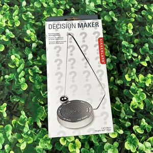 Kikkerland Executive Desktop Pendulum Decision Maker Desktop Desk Office Toy - Picture 1 of 6