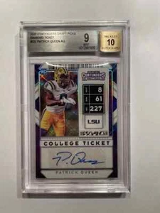 2020 Contenders Diamond/Rookie Ticket /15 Patrick Queen #223 Auto RC - BGS 9/10 - Bild 1 von 2